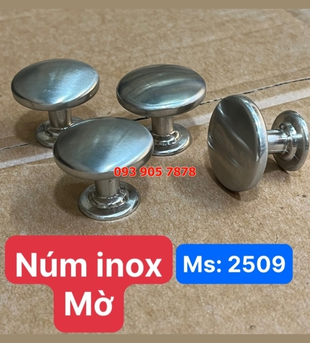 Núm tủ Inox 2509