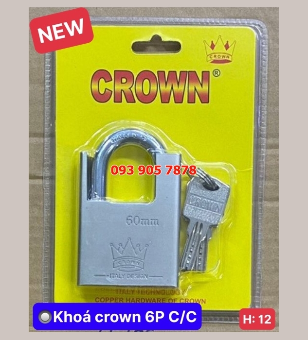 Khóa Crown 6P