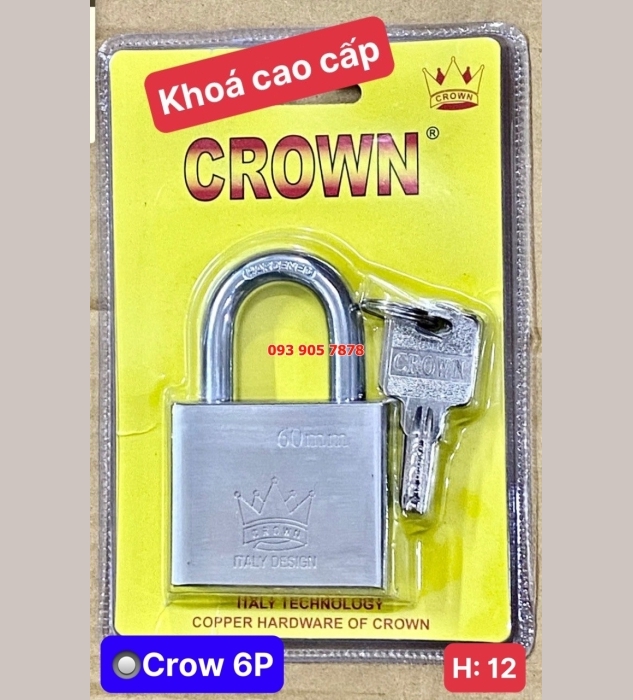 Khóa Crown 6P