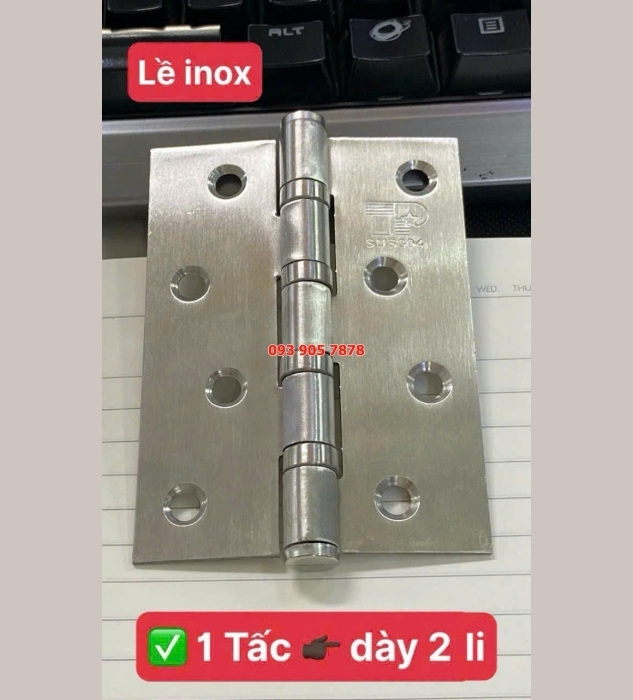 Bản lề inox TP