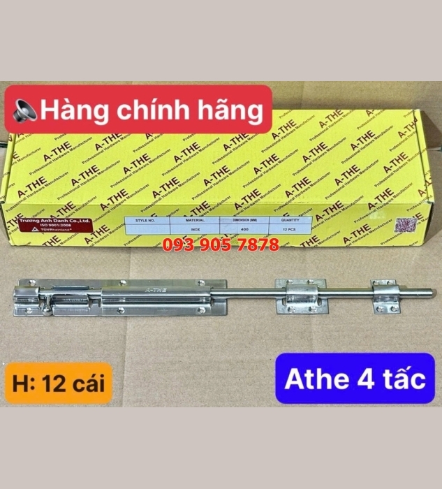 Chốt Athe 4 tấc TP