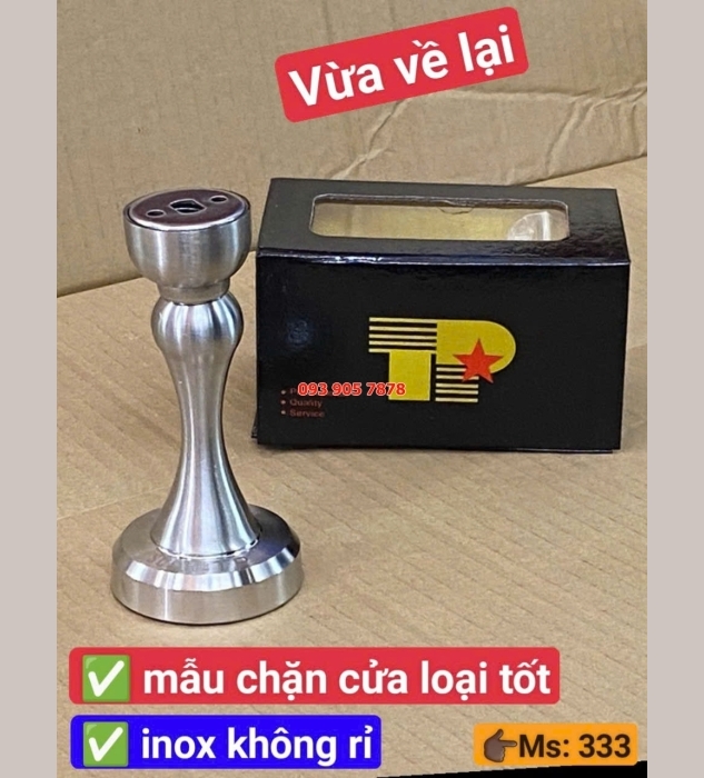 Chăn cửa loại tốt inox không rỉ 333  TP