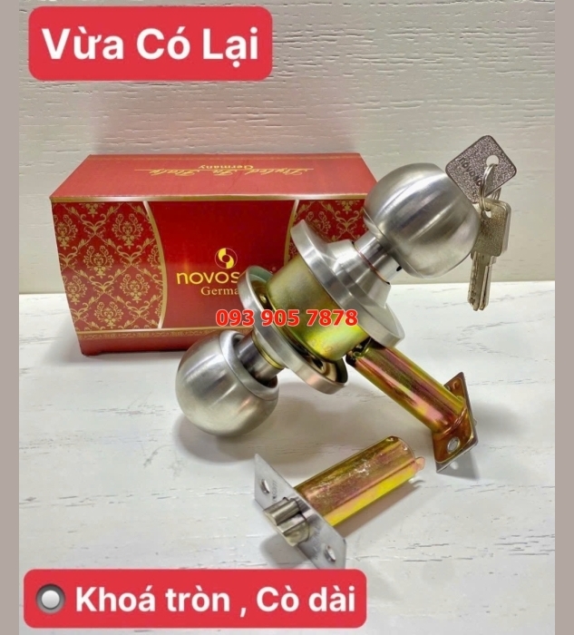 Khóa tròn cò dài TP